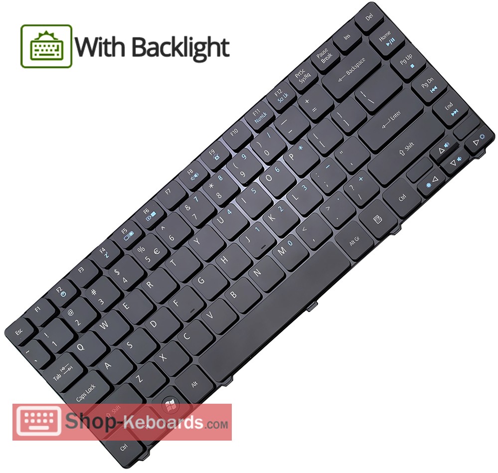 Acer ASPIRE 4740G-544G64BI  Keyboard replacement