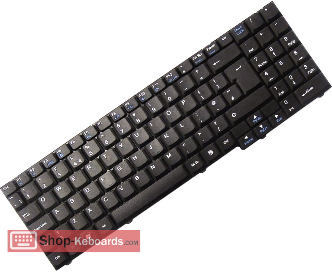 Packard Bell EasyNote SB86 Keyboard replacement