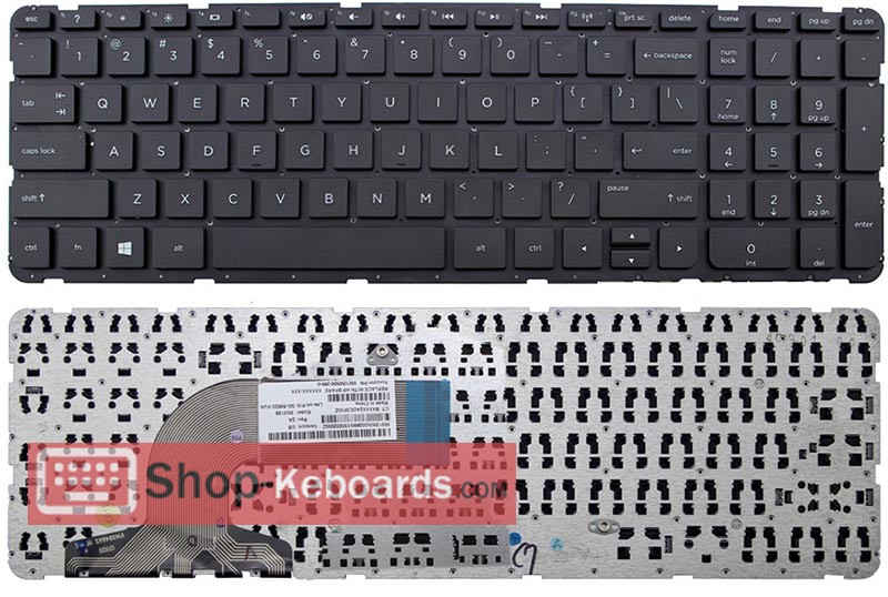HP Pavilion 15-E004EL  Keyboard replacement