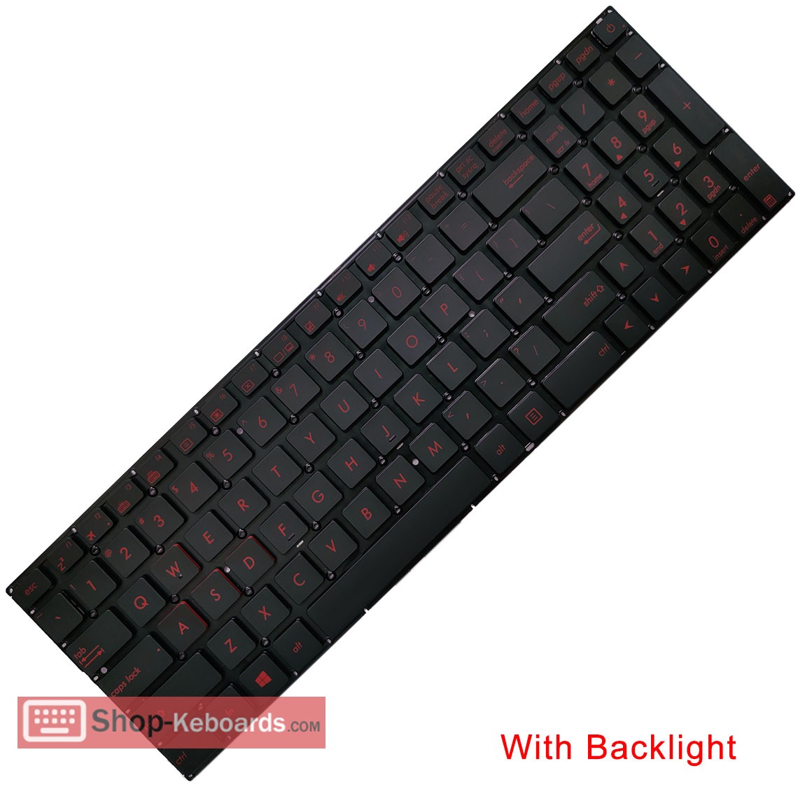 Asus UX501VW-FI084T  Keyboard replacement
