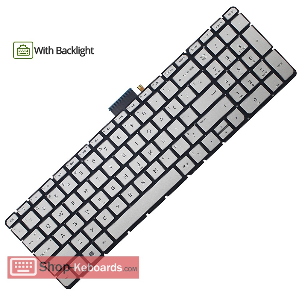 HP Pavilion 15-AU177TX  Keyboard replacement