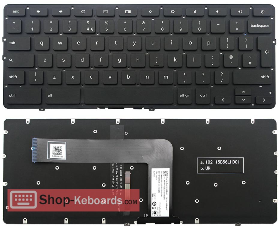Dell DLM15B56FOJ442 Keyboard replacement