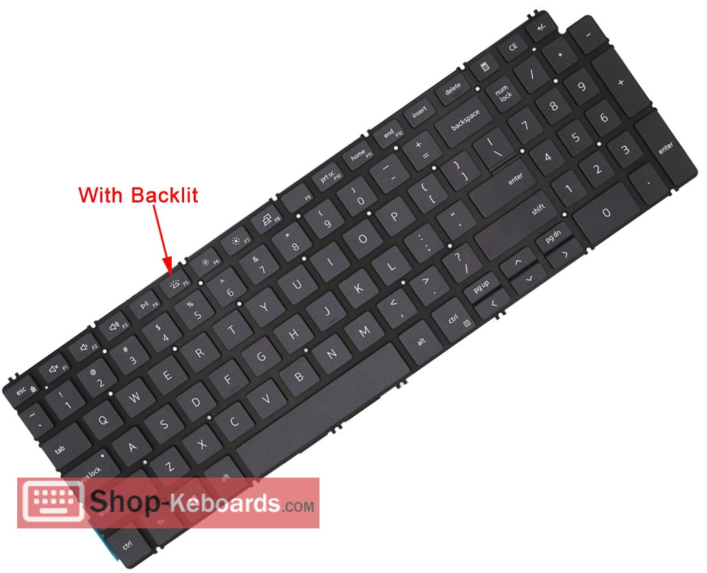 Dell 490.0GE07.AL0E Keyboard replacement