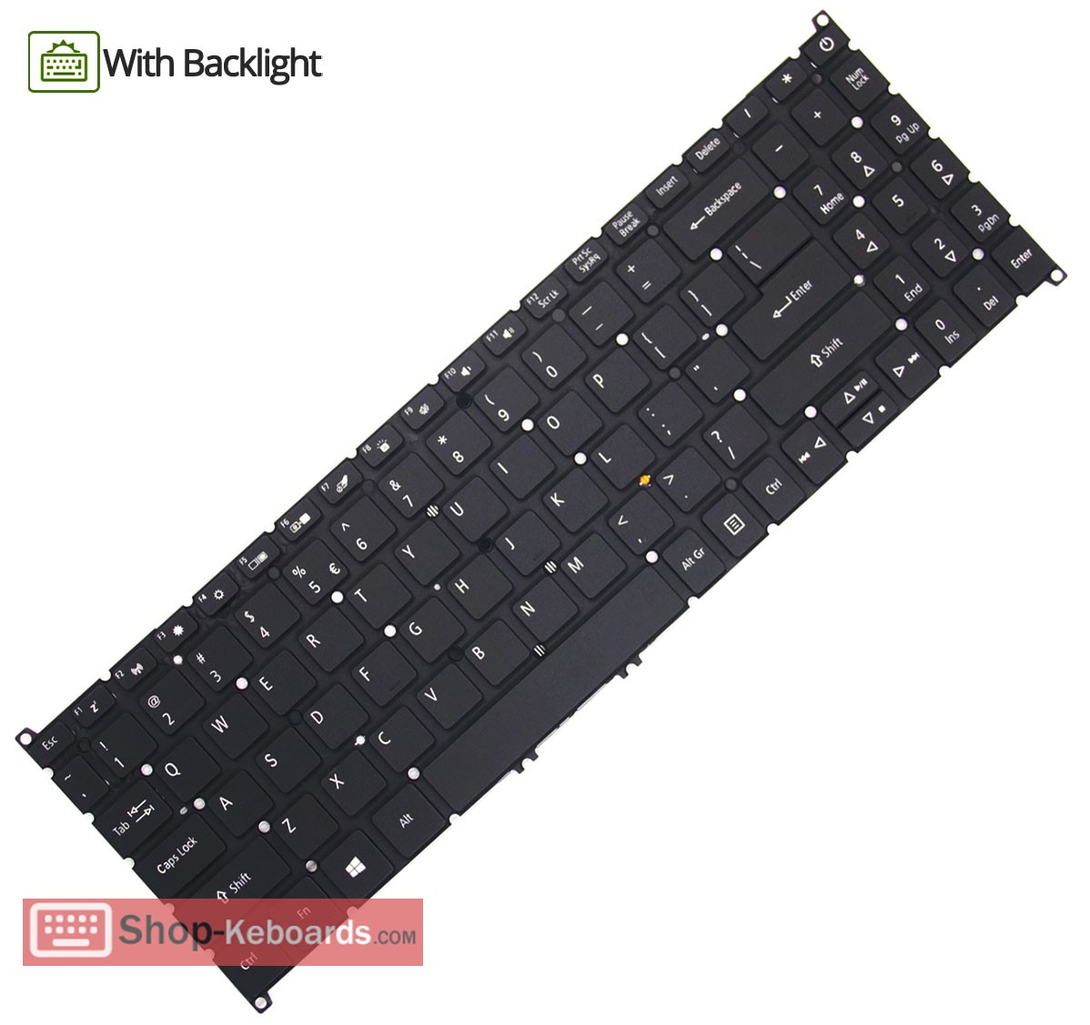 Acer A115-32-XXXX Keyboard replacement