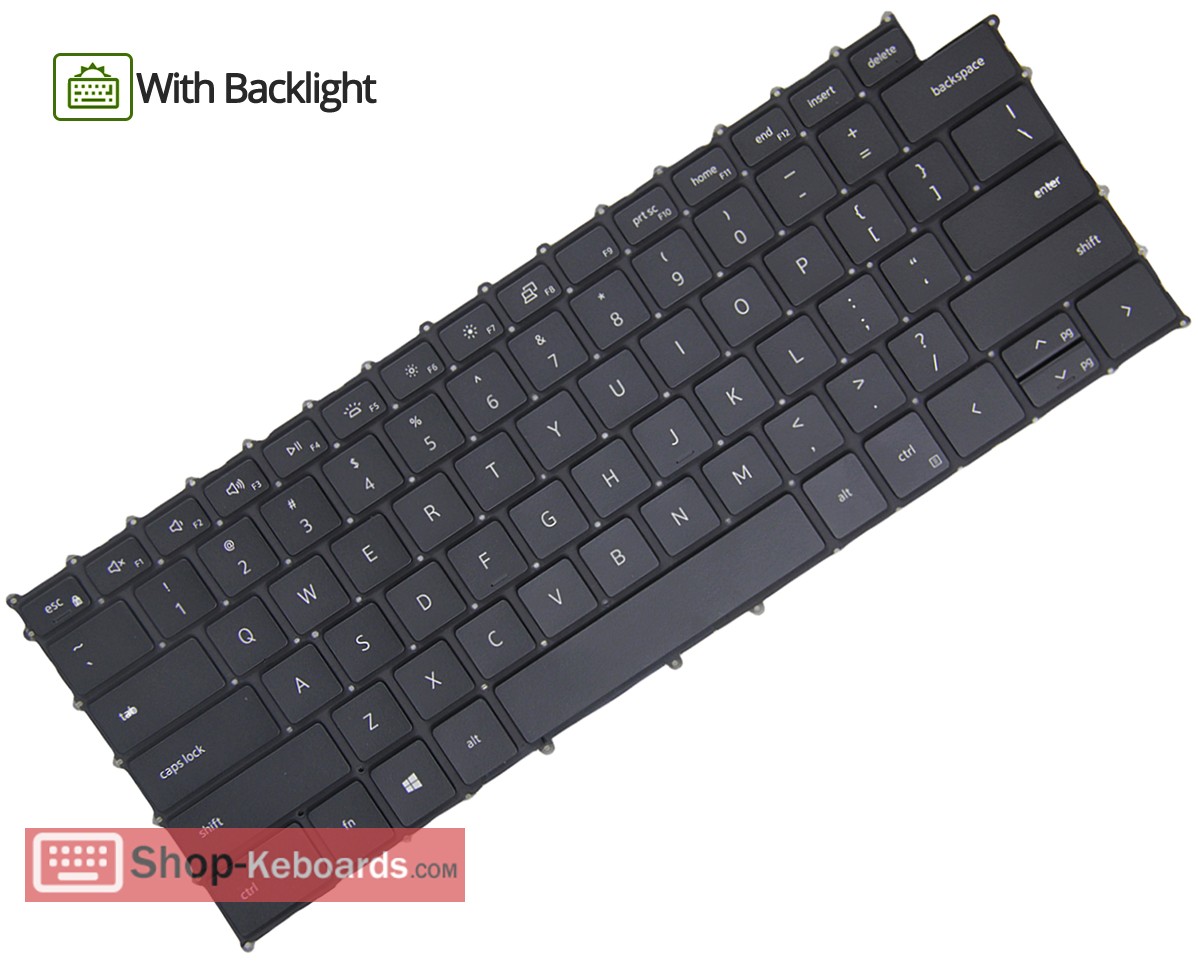 Dell XPS 17 9700 Keyboard replacement