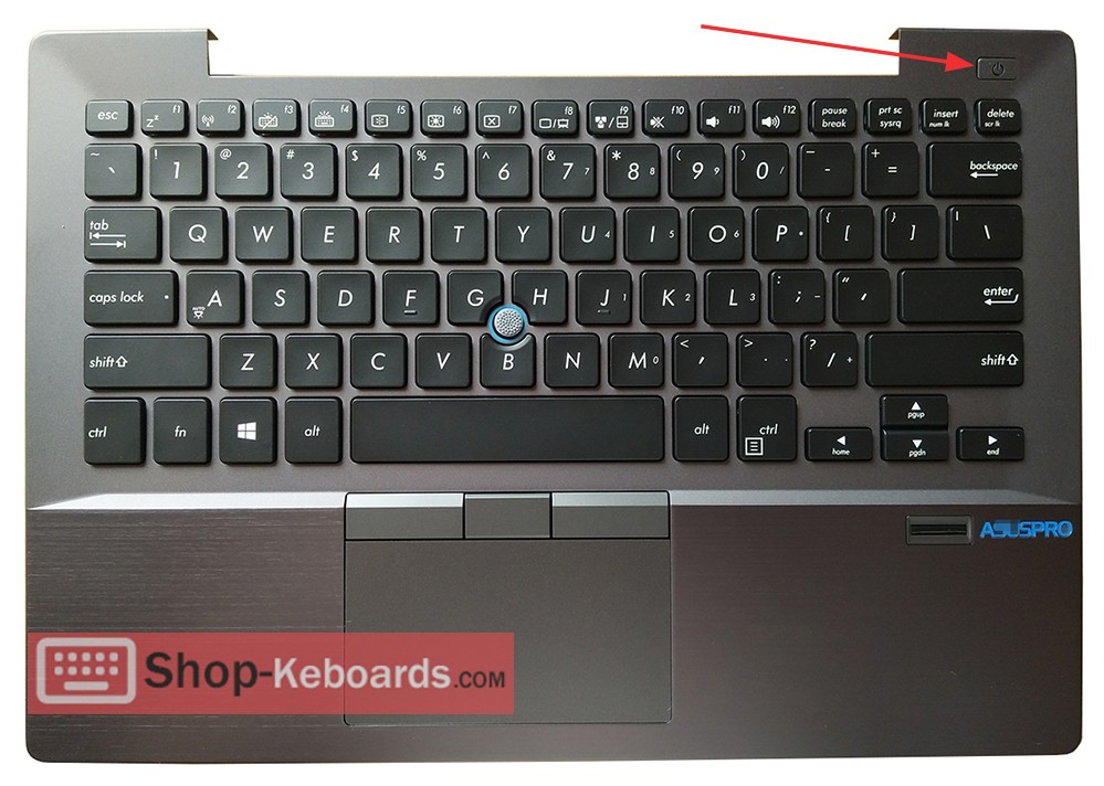 Asus 0KNB0-2100AR00 Keyboard replacement