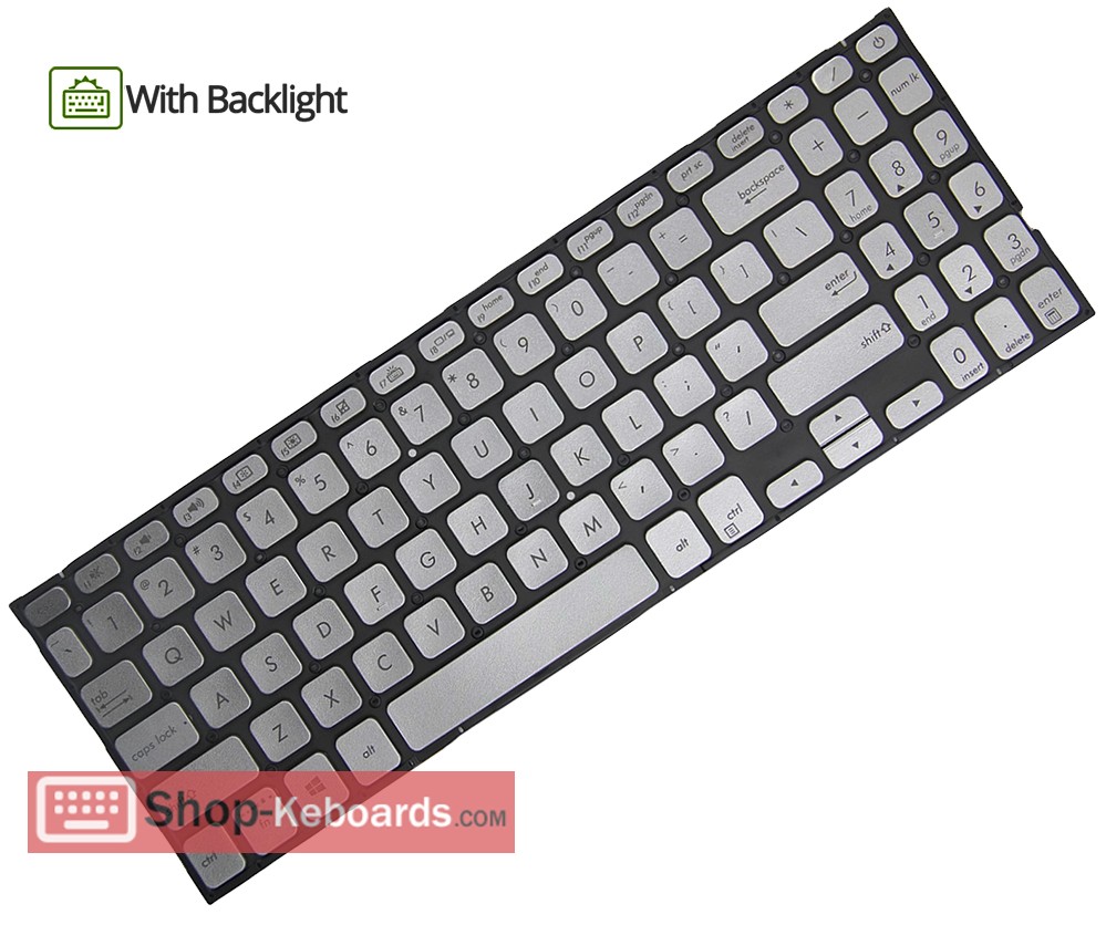 Asus 0KNB0-5634RU00  Keyboard replacement