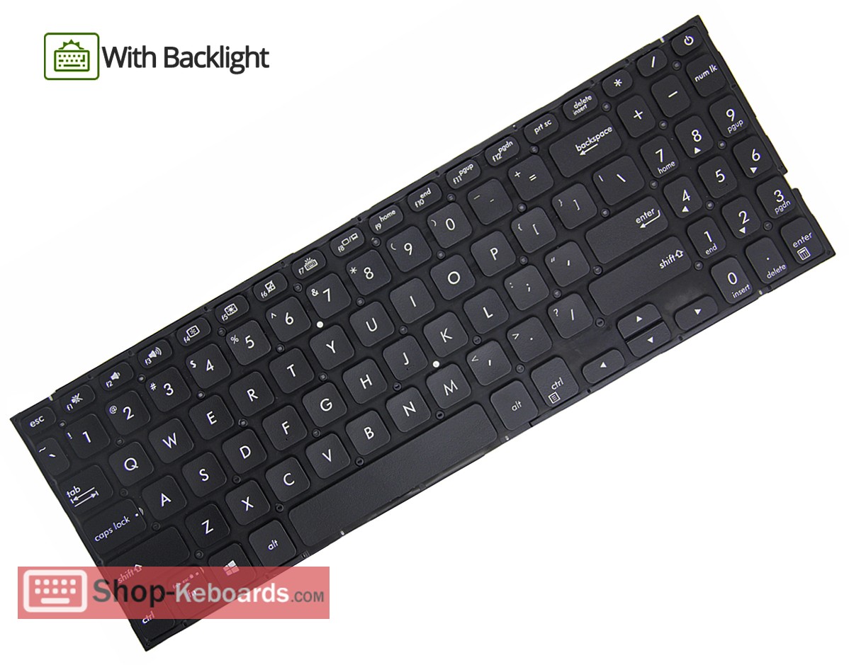 Asus 0KNB0-5634RU00  Keyboard replacement
