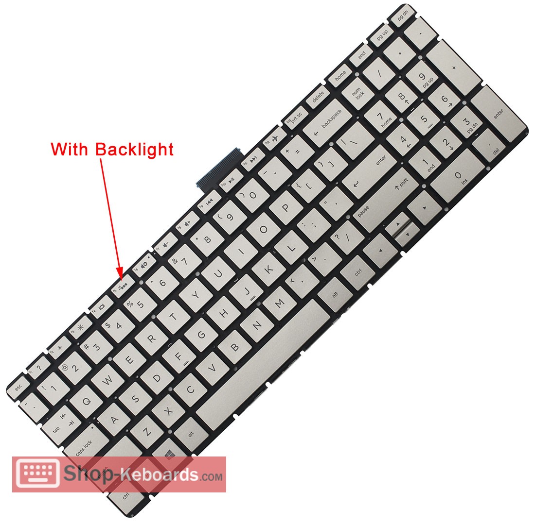 HP Pavilion 15-CD003NV  Keyboard replacement