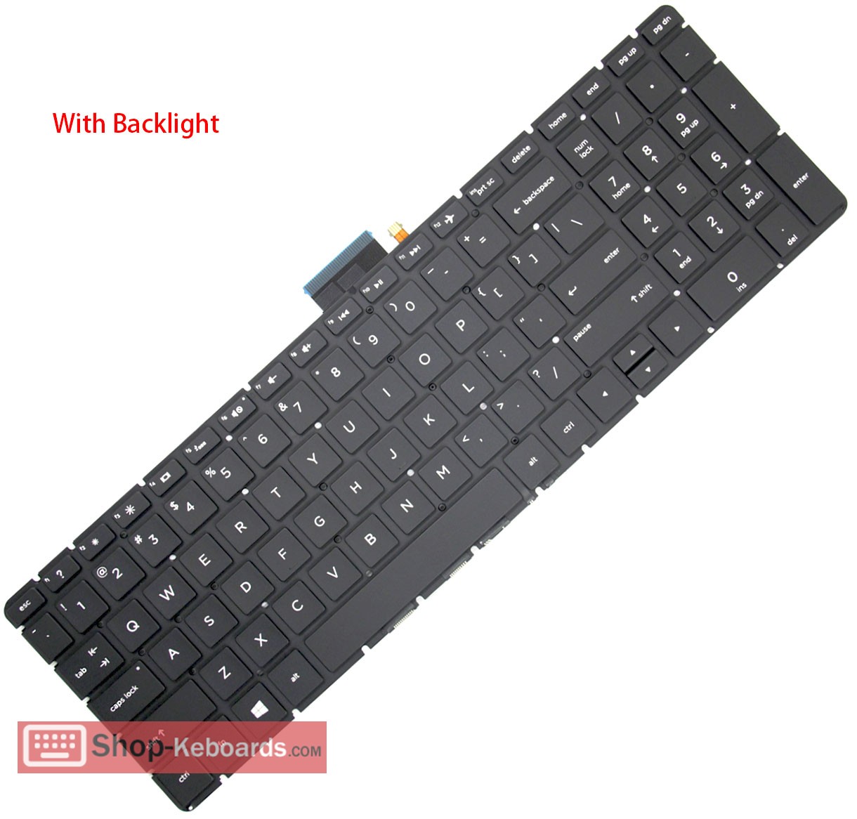 HP Pavilion 15-CD003NV  Keyboard replacement