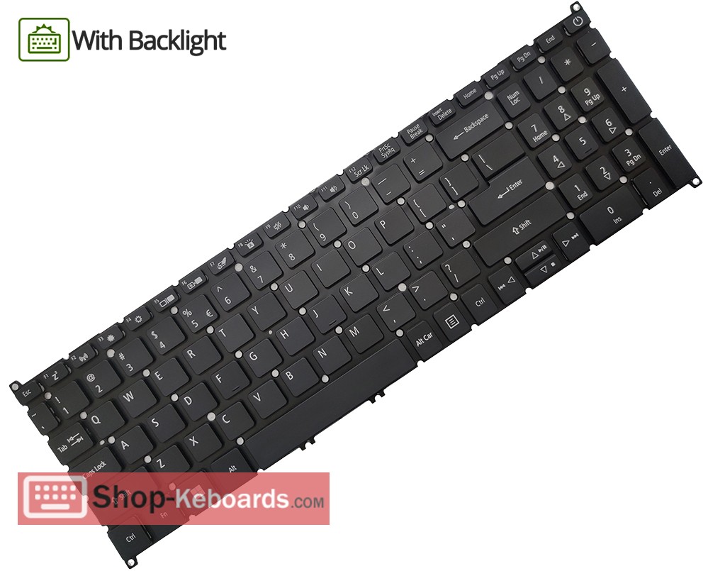 Acer ASPIRE A317-32-P2NC  Keyboard replacement