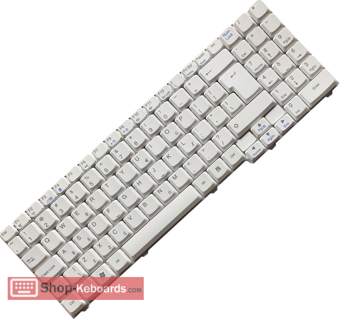 Packard Bell EasyNote SB86 Keyboard replacement