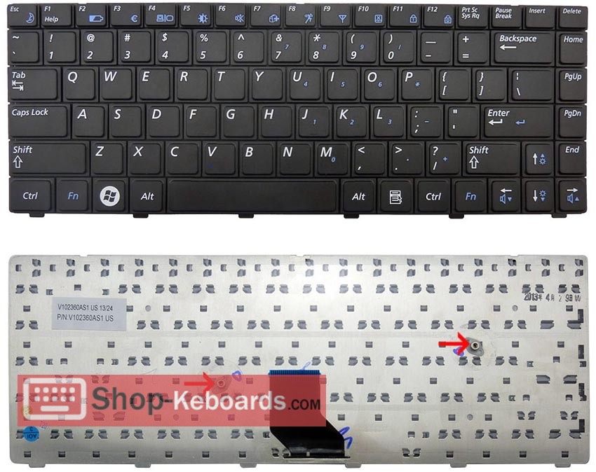 Samsung R522H Keyboard replacement