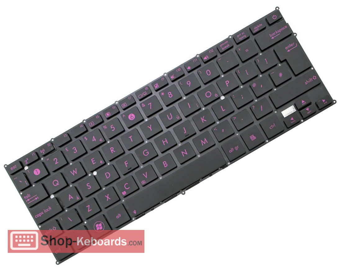Asus UX21E-KX009V Keyboard replacement