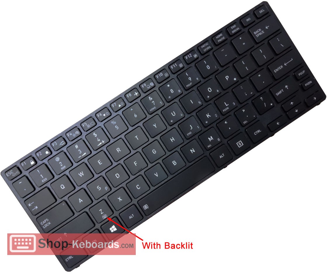 Toshiba G83C000KV5N5 Keyboard replacement