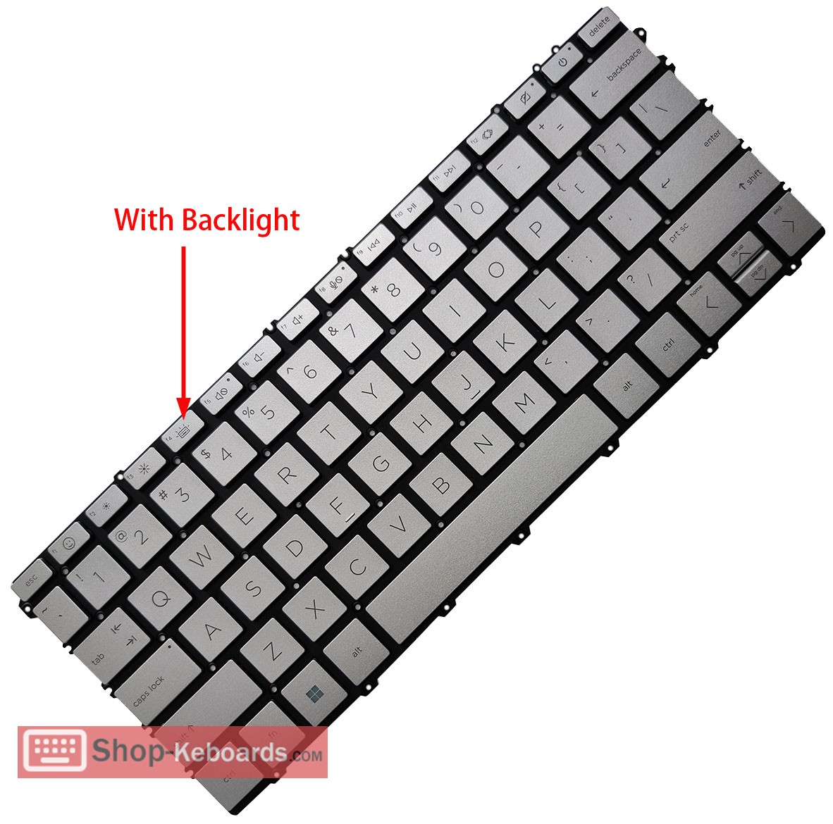 HP ENVY X360 13-BF0010NI  Keyboard replacement