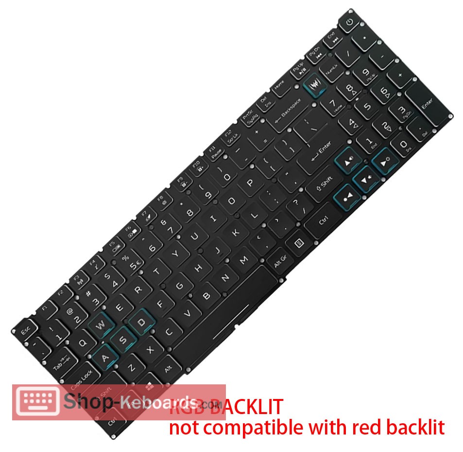 Acer NITRO AN515-54-76ZV  Keyboard replacement