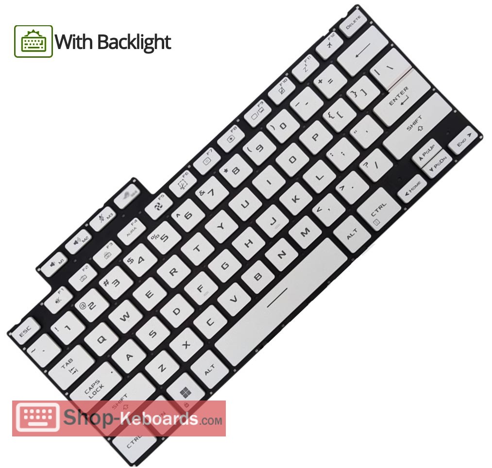 Asus ROG ZEPHYRUS G14 GA402XI-NC  Keyboard replacement