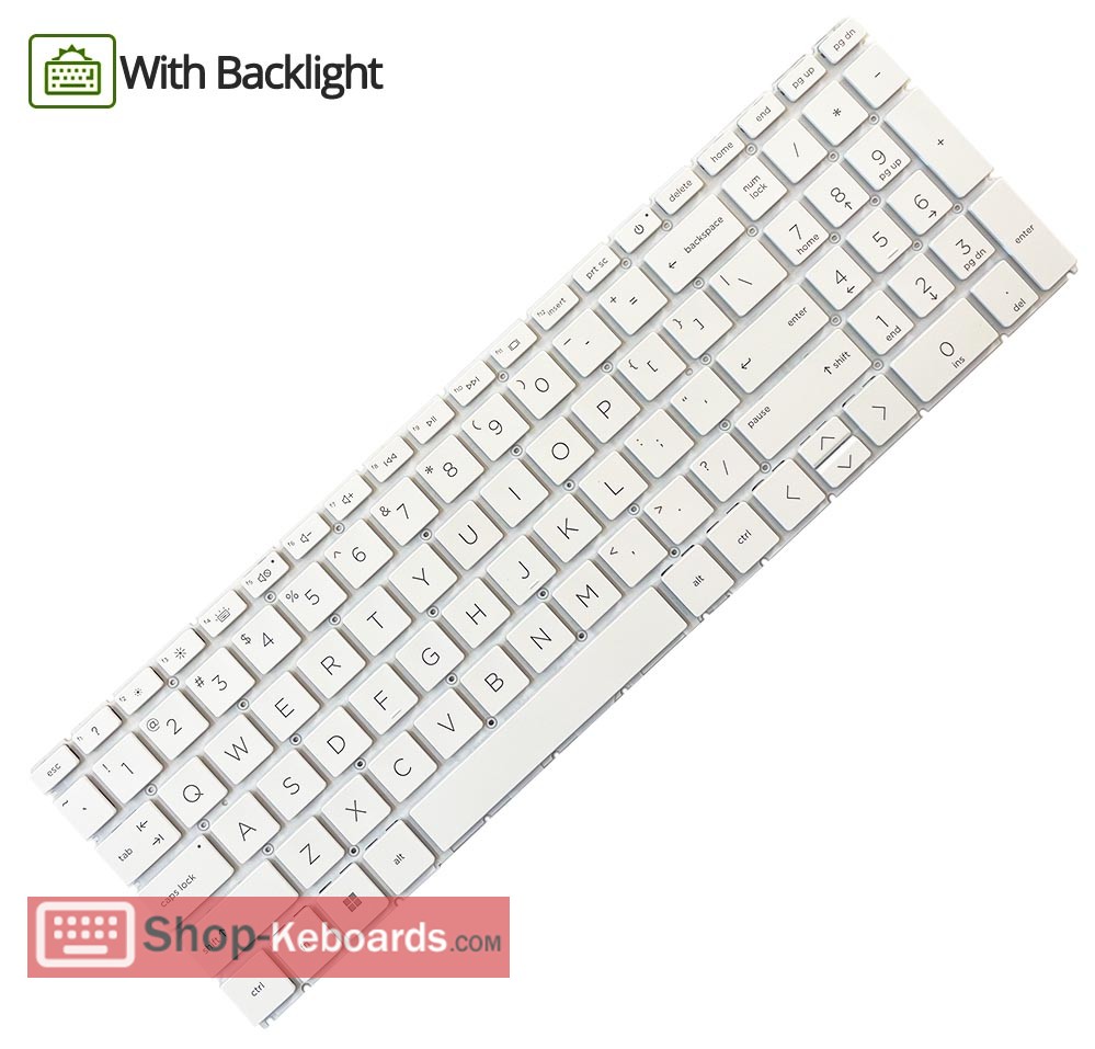 HP PAVILION X360 15-ER1003NK  Keyboard replacement
