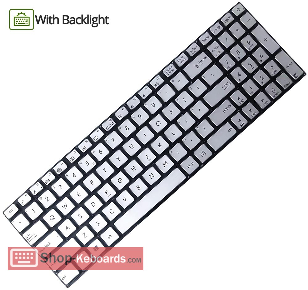Asus UX501VW-FI084T  Keyboard replacement