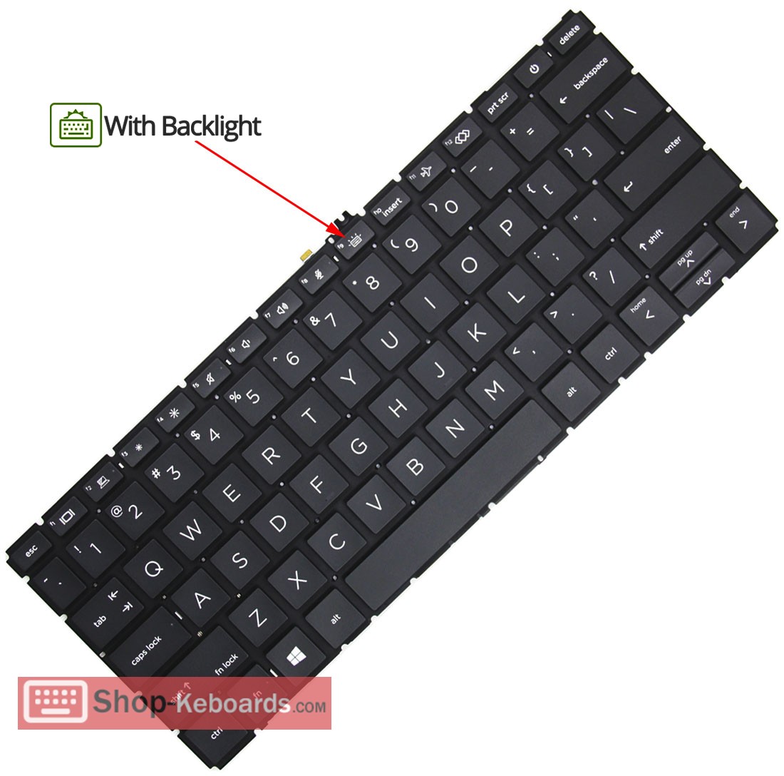 HP M30683-FL1  Keyboard replacement