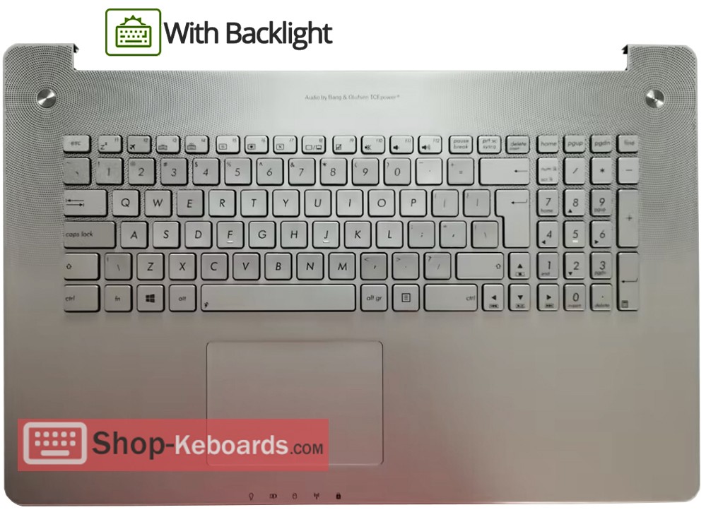 Asus N750JK-T4144H  Keyboard replacement