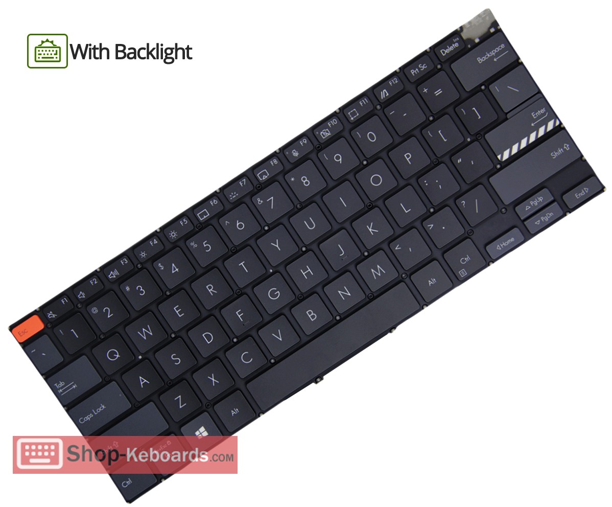 Asus M3400QA Keyboard replacement