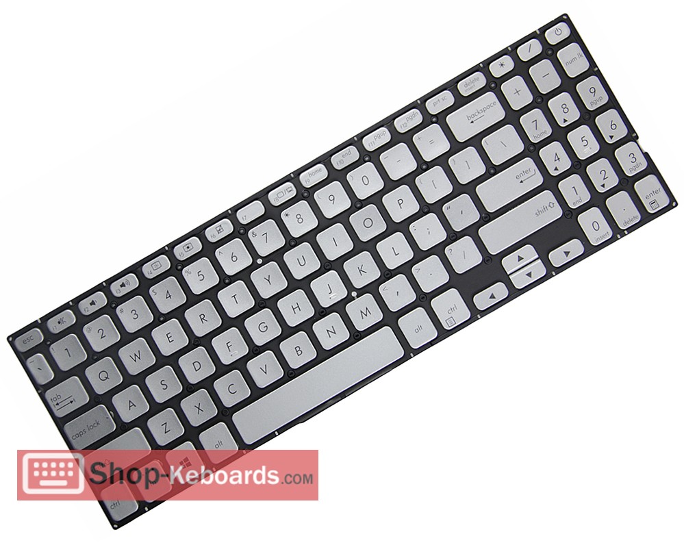 Asus 0KNB0-5634RU00  Keyboard replacement