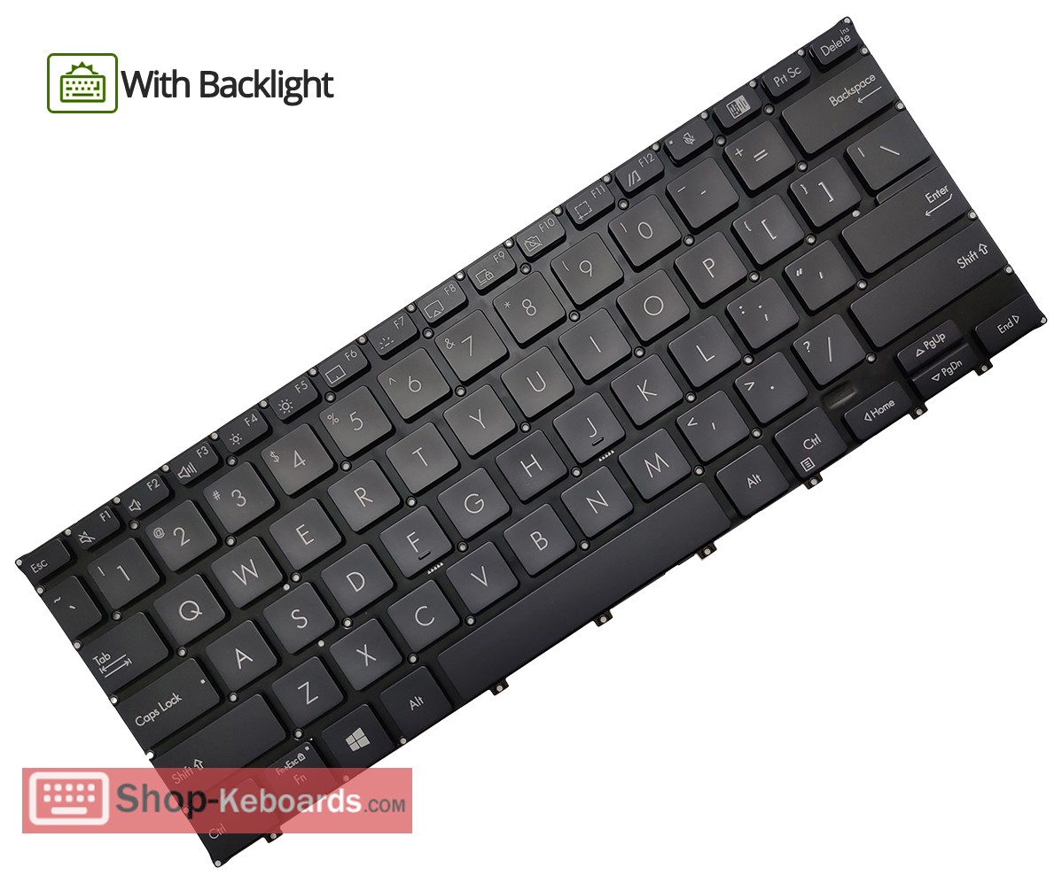 Asus B7402FEA Keyboard replacement