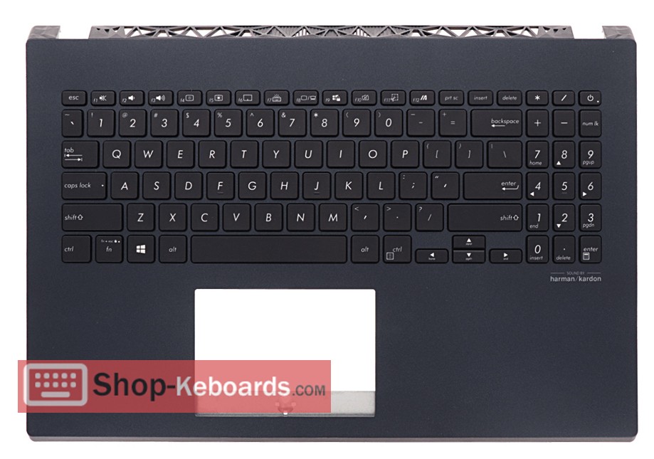 Asus VIVOBOOK X571LI-BQ377  Keyboard replacement