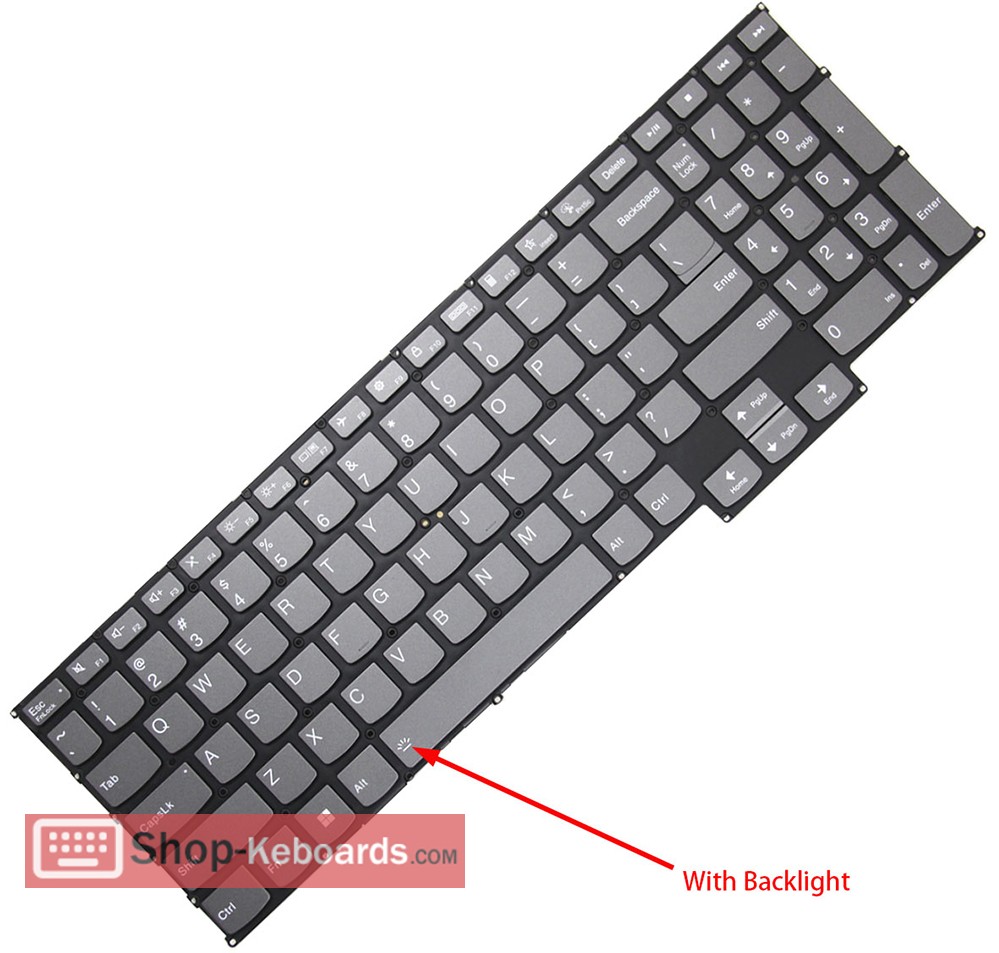 Lenovo IdeaPad Pro 5 16AHP9 Type 83D5 Keyboard replacement