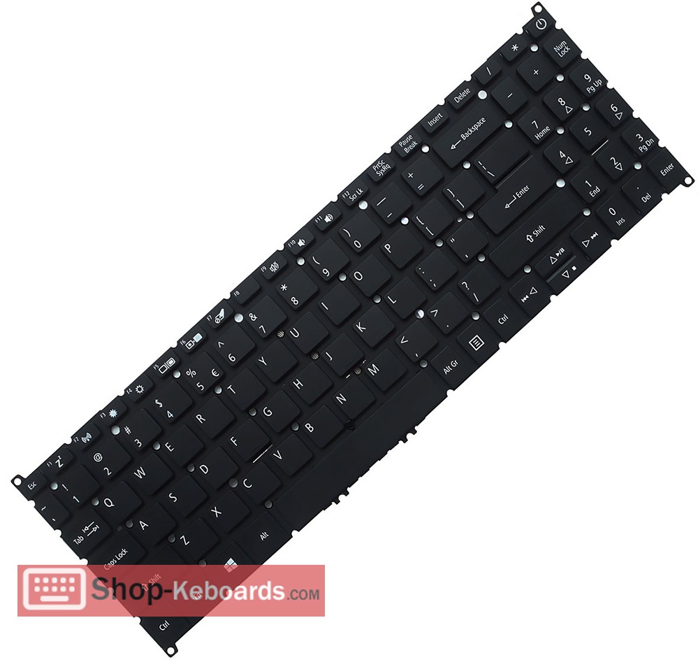 Acer TravelMate P215-51 Keyboard replacement
