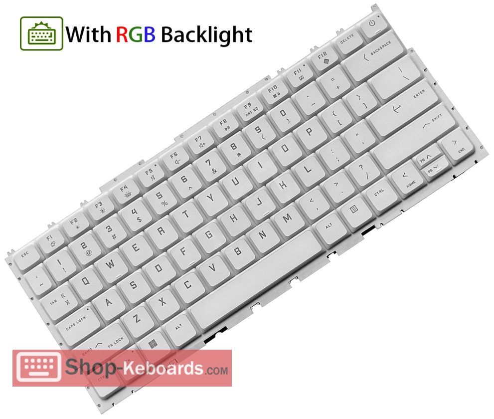 HP OMEN TRANSCEND 14-FB1507NA  Keyboard replacement