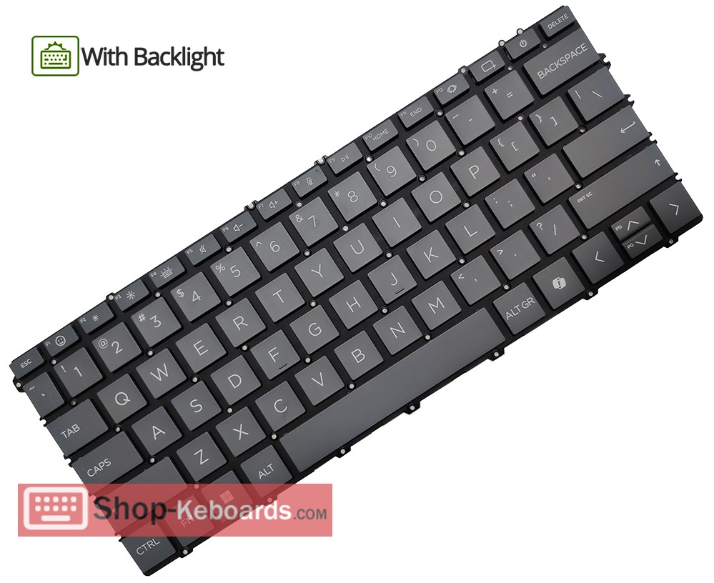 HP ENVY X360 16T-AC000 Keyboard replacement