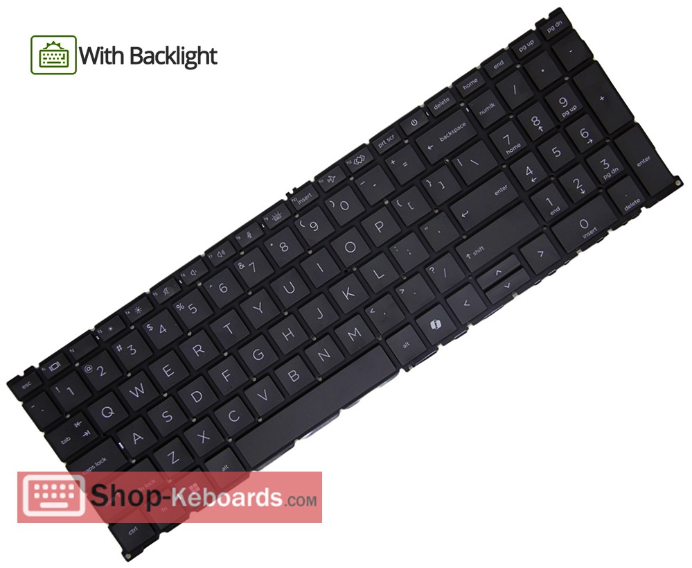 HP ZBook Fury 16 G11 Keyboard replacement