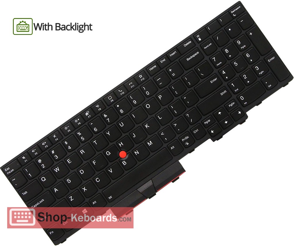 Lenovo ThinkPad P17 Gen 2 type 20YV Keyboard replacement