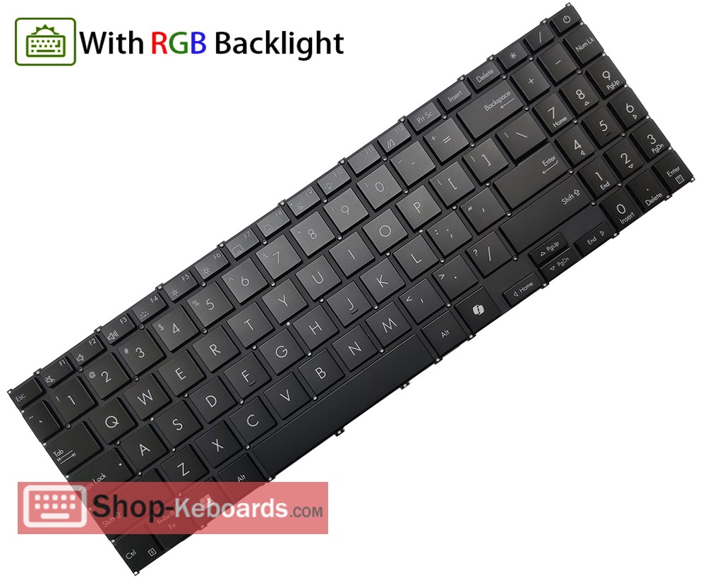 Asus VIVOBOOK M5606UA Keyboard replacement