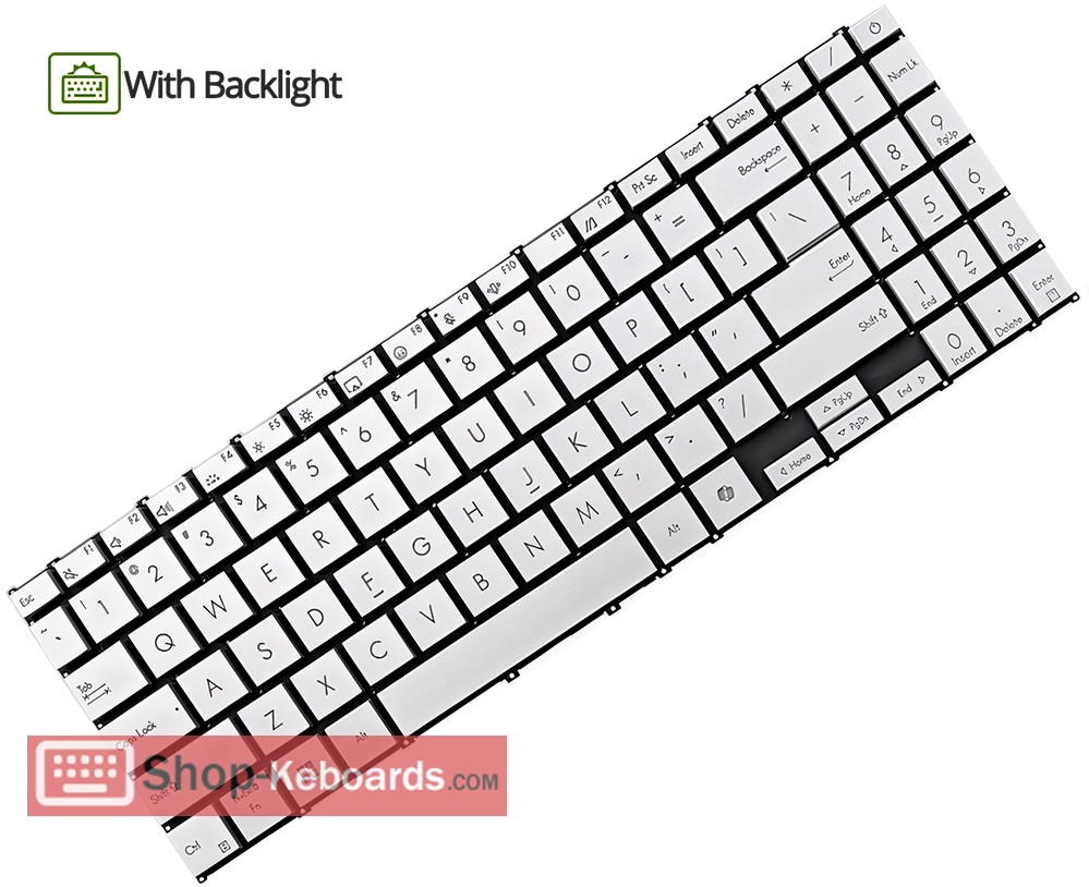 Asus VIVOBOOK M5606UA Keyboard replacement