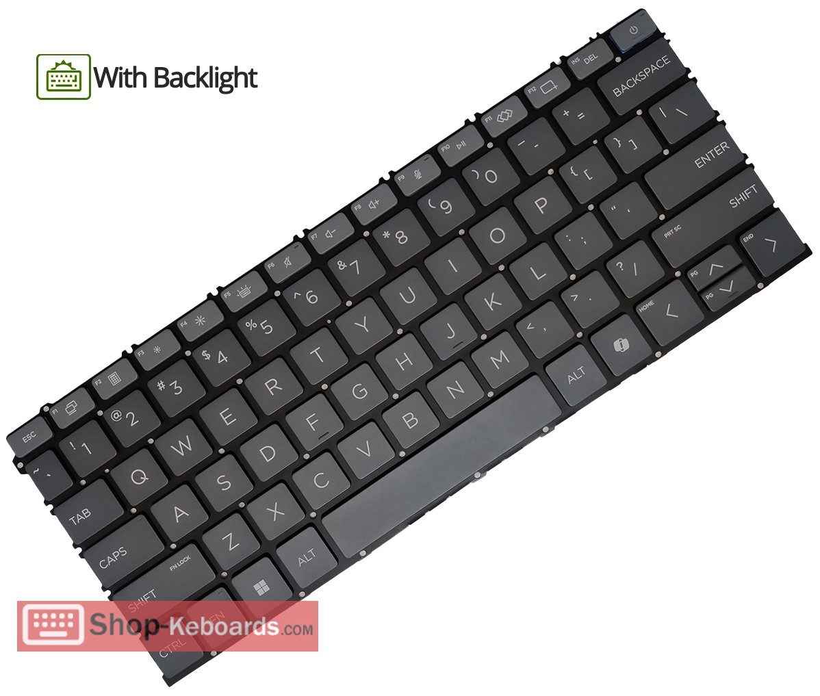 HP OMNIBOOK X 14-FE000 CTO Keyboard replacement