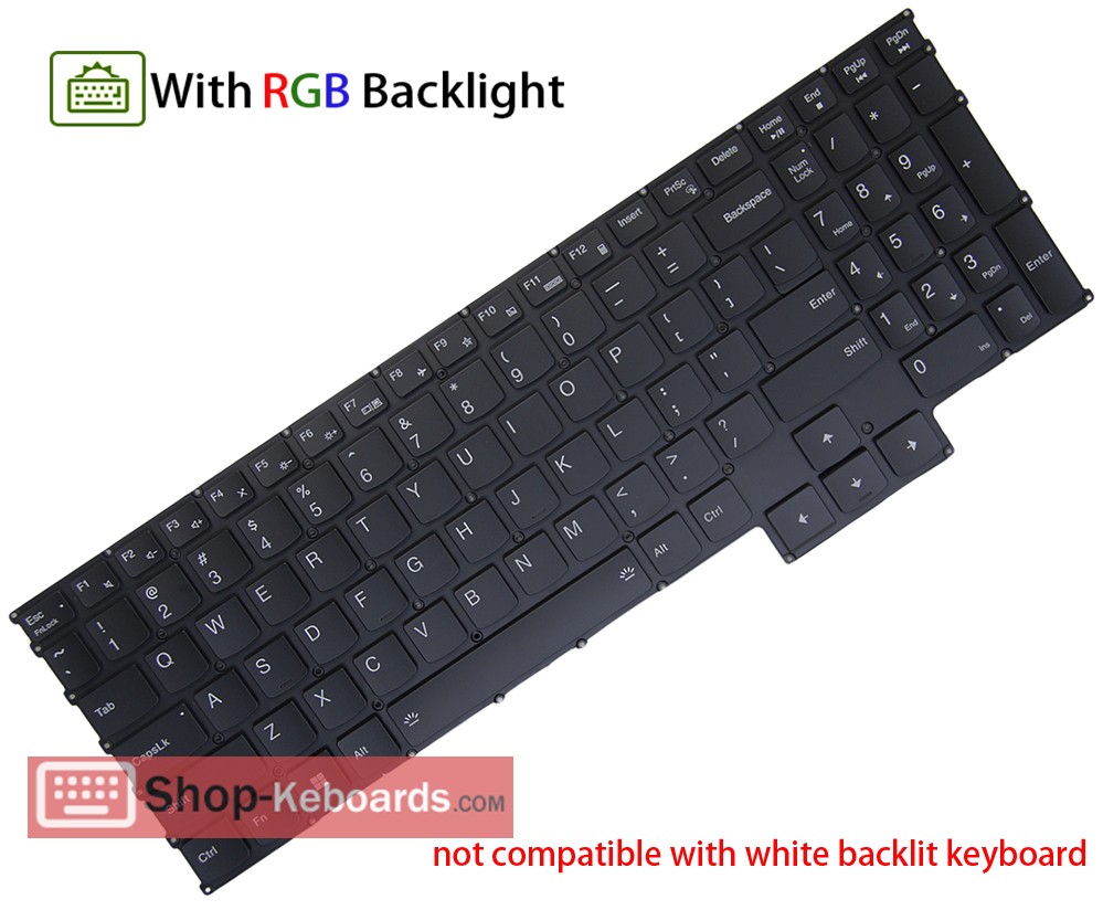 Lenovo 9Z.NM7BT.00U Keyboard replacement