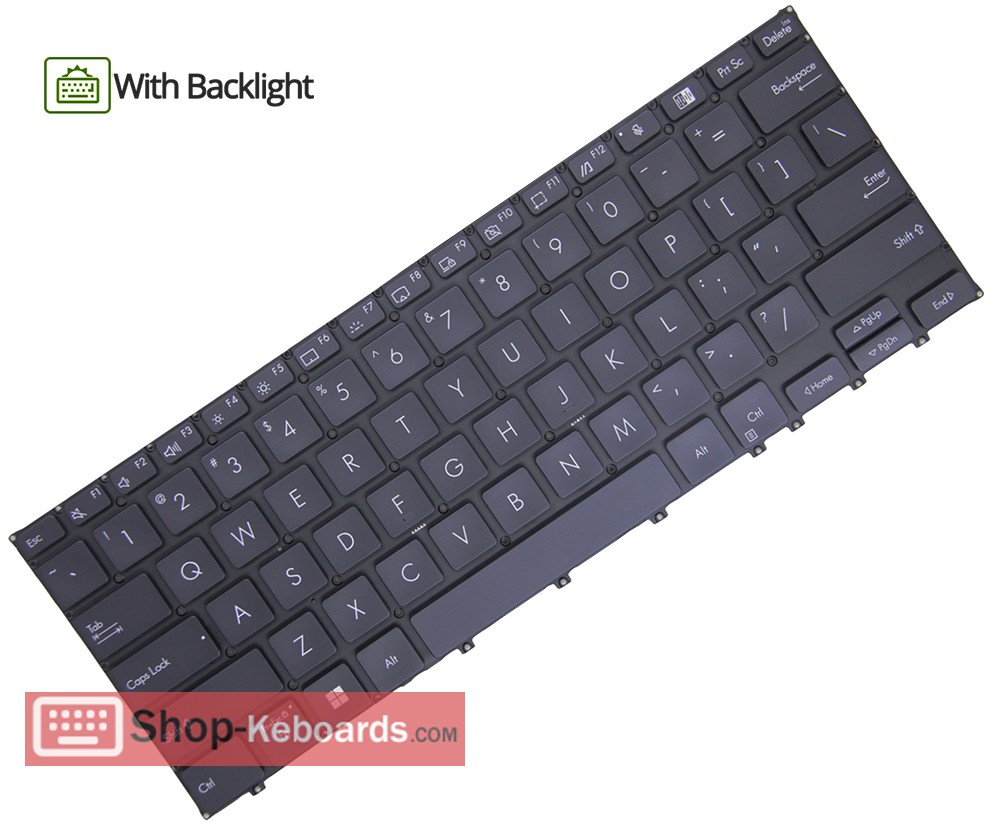 Asus B3302FEA Keyboard replacement