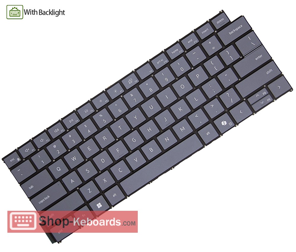 Dell Inspiron 16 7640 2-in-1 Keyboard replacement