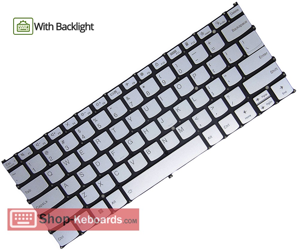 Lenovo IdeaPad Yoga Slim 7 Carbon-14ACN06 Type 82L0 Keyboard replacement