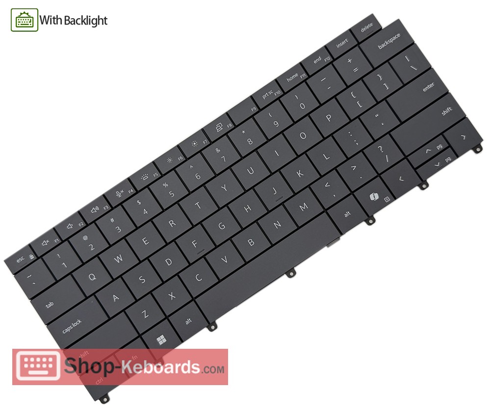 Dell Pro 14 Premium PA14250 Ultra 7 268V Keyboard replacement