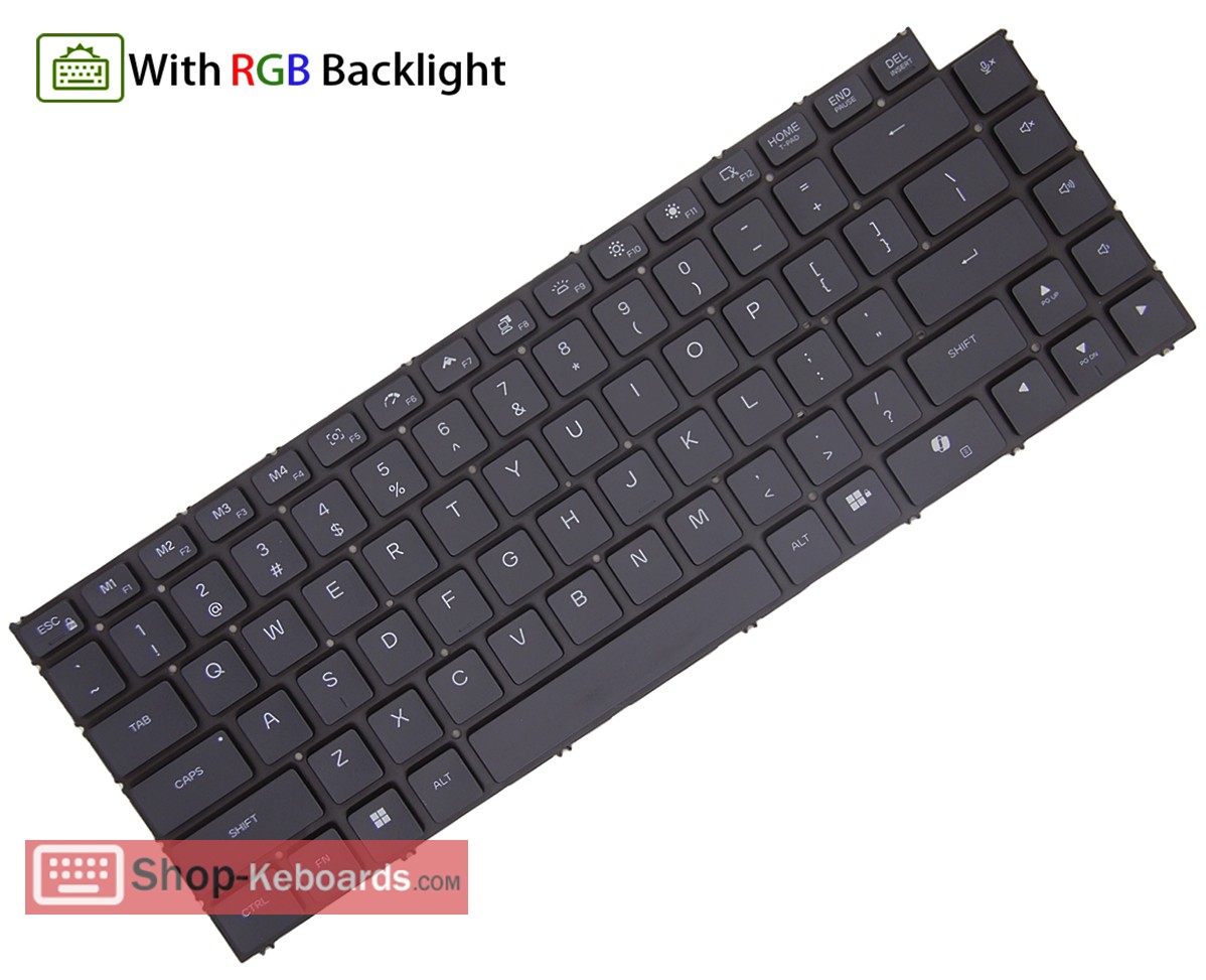 Dell P141F002 Keyboard replacement