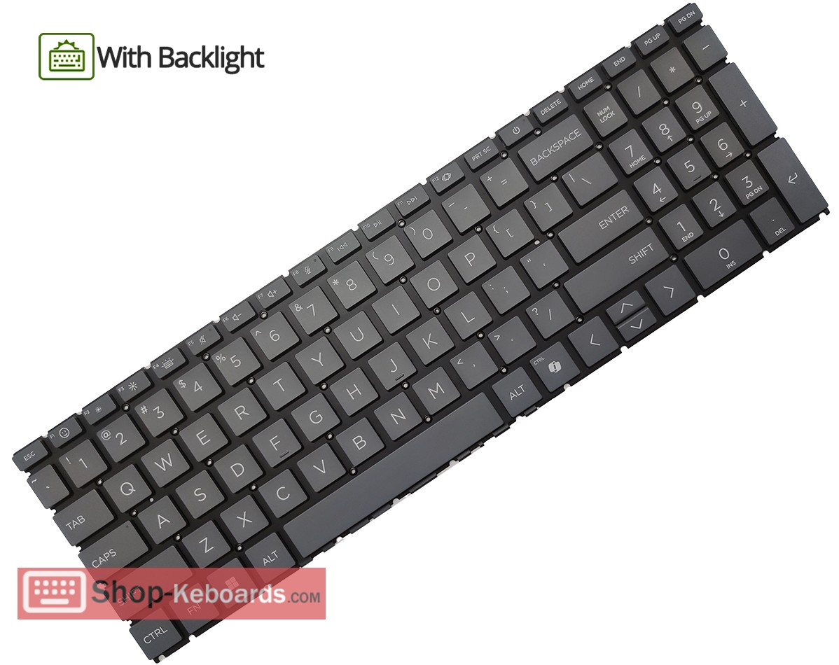 HP ENVY 17-DA0XXX Keyboard replacement