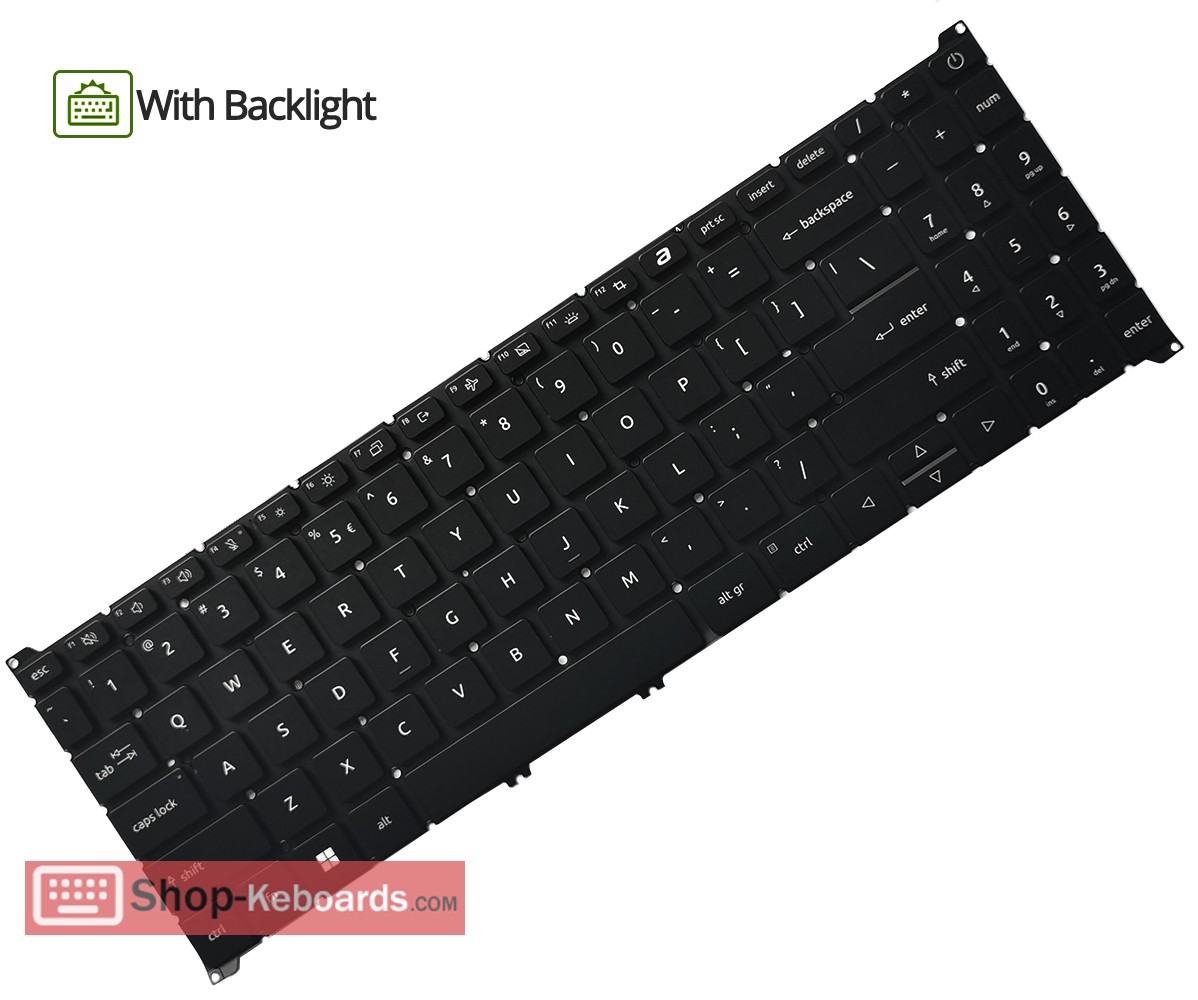Acer SFG16-74 Keyboard replacement