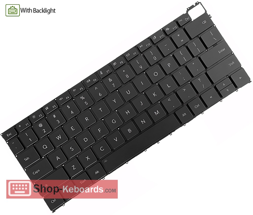 HUAWEI KT0121A88S62USA00 Keyboard replacement