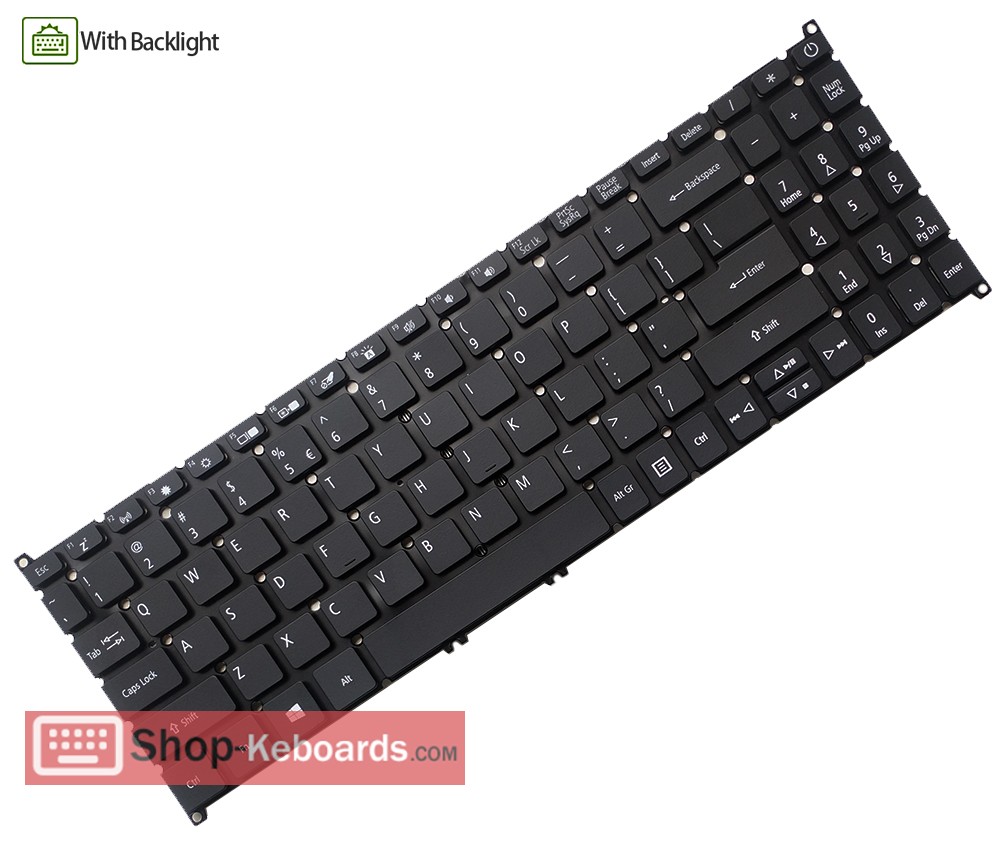 Acer TravelMate P215-51 Keyboard replacement