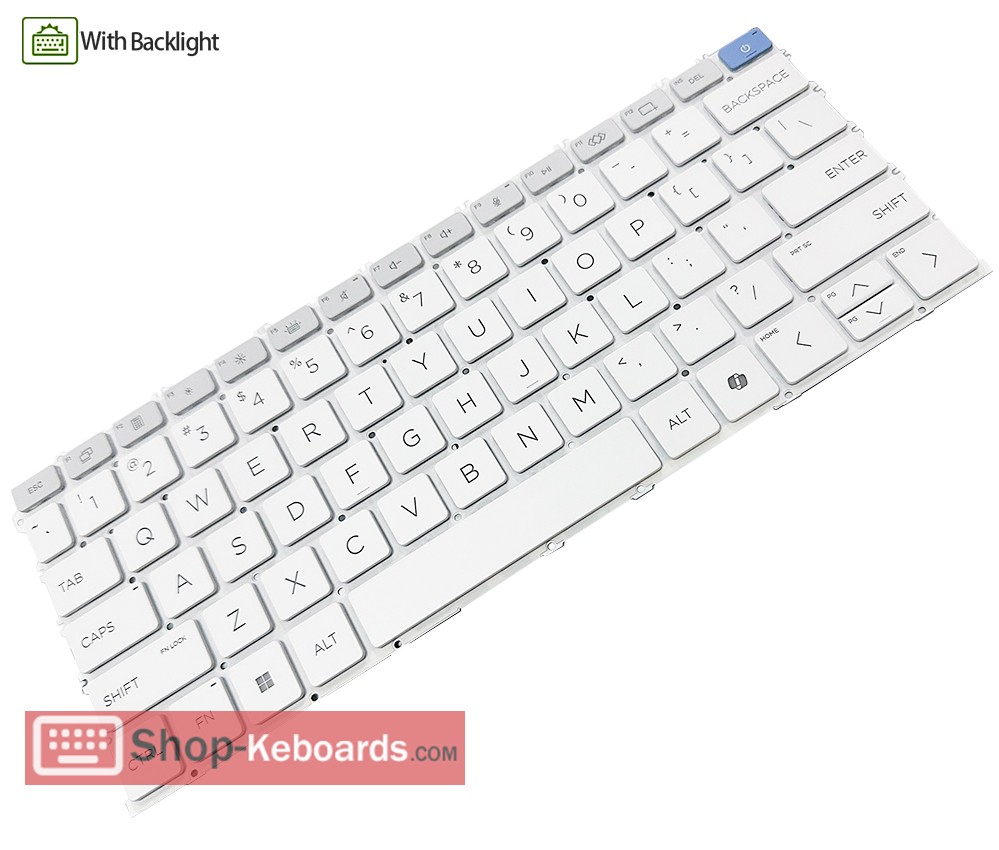 HP OMNIBOOK X 14-FE000 CTO Keyboard replacement